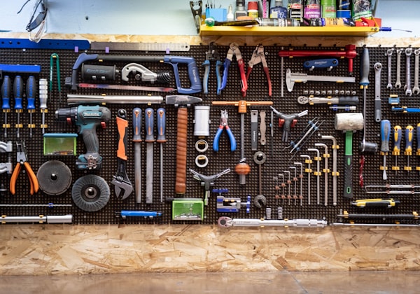 Professional plumbing tools and equipment